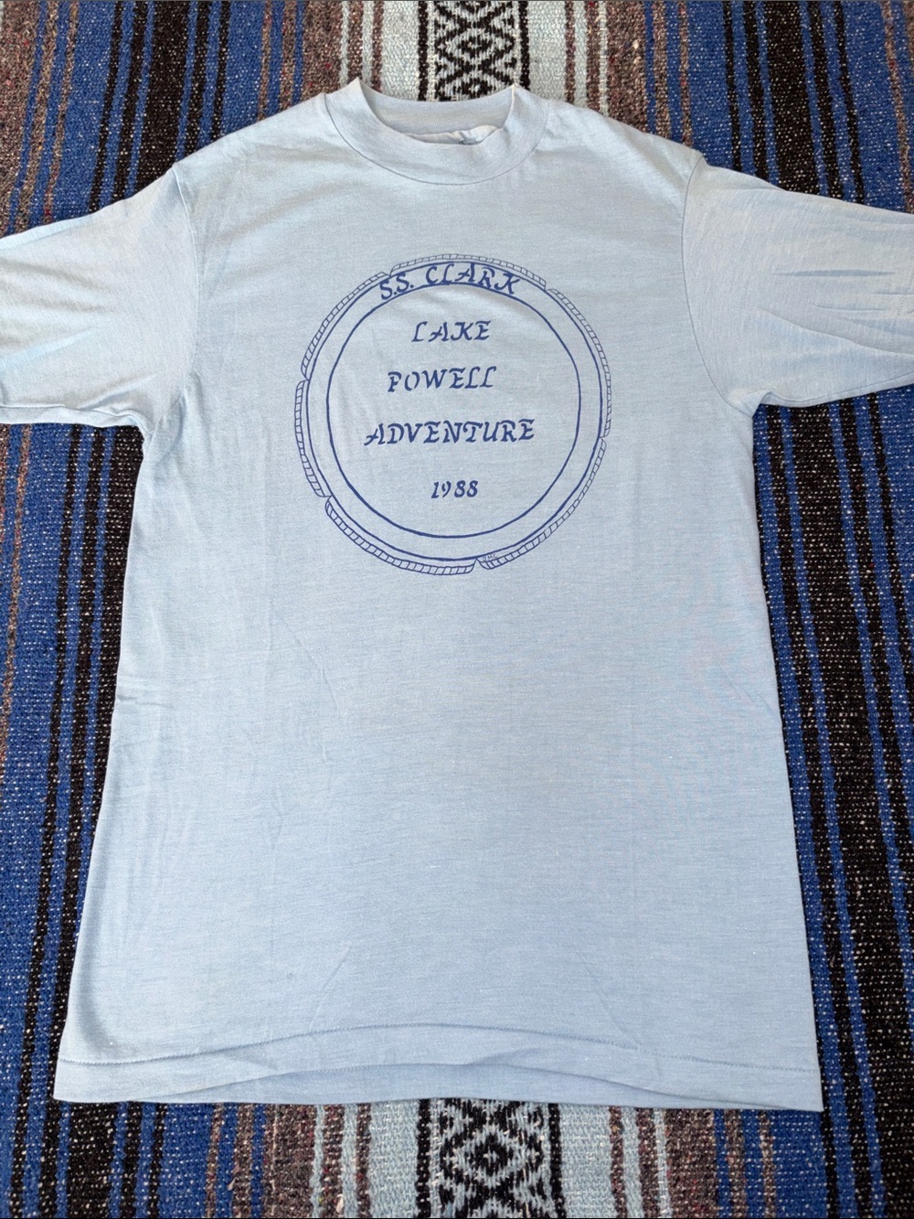 Vintage 80s Lake Camp Single Stitch Tee Shirt